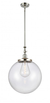 Beacon - 1 Light - 16 inch - Polished Nickel - Stem Hung - Adjustable Mini Pendant (3442|206-PN-G202-16)