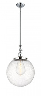 Beacon - 1 Light - 12 inch - Polished Chrome - Stem Hung - Adjustable Mini Pendant (3442|206-PC-G204-14)