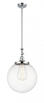 Beacon - 1 Light - 12 inch - Polished Chrome - Stem Hung - Adjustable Mini Pendant (3442|206-PC-G202-14)