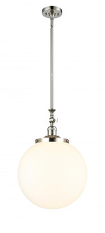 Beacon - 1 Light - 12 inch - Polished Nickel - Stem Hung - Adjustable Mini Pendant (3442|206-PN-G201-14)
