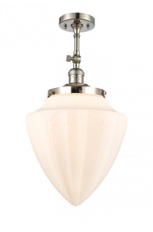 Beacon - 1 Light - 12 inch - Polished Nickel - Adjustable Semi-Flush Mount (3442|201F-PN-G661-12)