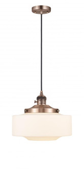 Bridgeton - 1 Light - 16 inch - Antique Copper - Cord hung - Mini Pendant (3442|201CSW-AC-G691-12)