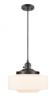 Bridgeton - 1 Light - 16 inch - Oil Rubbed Bronze - Cord hung - Mini Pendant (3442|201CSW-OB-G691-12)