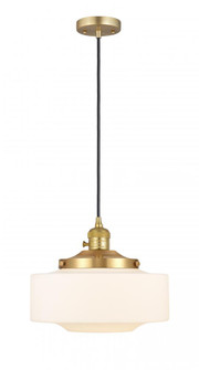 Bridgeton - 1 Light - 16 inch - Satin Gold - Cord hung - Mini Pendant (3442|201CSW-SG-G691-12)