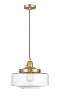 Bridgeton - 1 Light - 16 inch - Satin Gold - Cord hung - Mini Pendant (3442|201CSW-SG-G692-12)