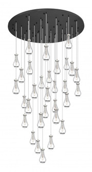 Owego - 31 Light - 60 inch - Brushed Satin Nickel - Multi Pendant (3442|160BK-451-1P-SN-G451-5CL-20)