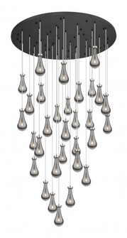 Owego - 31 Light - 60 inch - Brushed Satin Nickel - Multi Pendant (3442|160BK-451-1P-SN-G451-5SM-20)