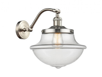 Oxford - 1 Light - 8 inch - Brushed Satin Nickel - Adjustable Sconce (3442|515-1W-SN-G542)