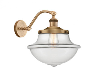 Oxford - 1 Light - 8 inch - Brushed Brass - Adjustable Sconce (3442|515-1W-BB-G542)