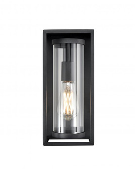 Caleb 1-Light Outdoor Wall Sconce Textured Black (670|91601-TBK)