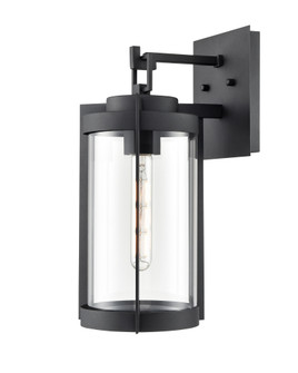 Ellway 1-Light Outdoor Wall Sconce Textured Black (670|91511-TBK)