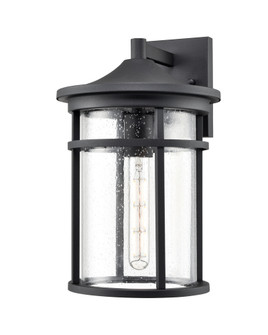Namath 1-Light Outdoor Wall Sconce Textured Black (670|91311-TBK)