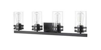Lunden 4-Light Vanity Matte Black (670|91024-MB)