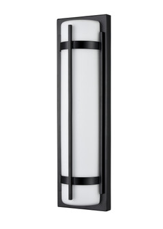 Outdoor Wall Sconce LED Powder Coated Black (670|76101-PBK)