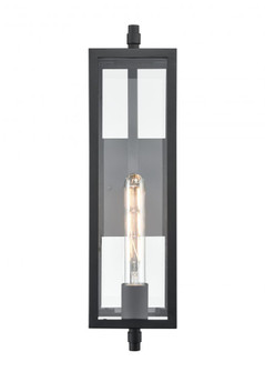 Messi 1-Light Outdoor Wall Sconce Textured Black (670|230101-TBK)