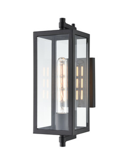 Messi 1-Light Outdoor Wall Sconce Textured Black (670|230001-TBK)