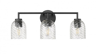 Catania 3-Light Vanity Matte Black (670|22203-MB)