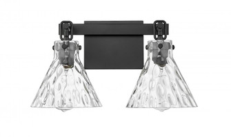Barlon 2-Light Vanity Matte Black (670|20002-MB)