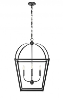 Kelsey 4-Light Pendant light Matte Black (670|13904-MB)
