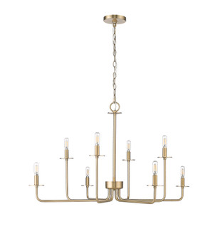 Marceline 8-Light Chandelier Ceiling Light Modern Gold (670|12508-MG)