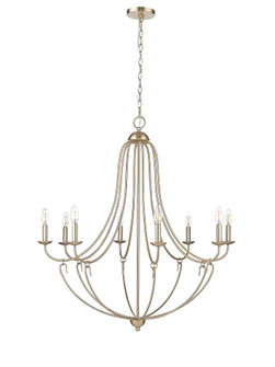 Eisley 8-Light Chandelier Ceiling Light Modern Gold (670|12108-MG)