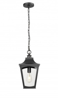 Curry 1-Light Outdoor Hanging Lantern Powder Coated Black (670|10931-PBK)