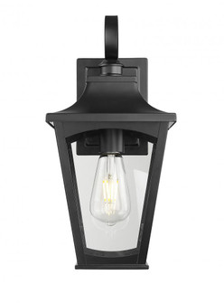 Curry 1-Light Outdoor Wall Sconce Powder Coated Black (670|10911-PBK)