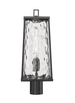 Dutton 1-Light Outdoor Post Lantern Powder Coated Black (670|10631-PBK)