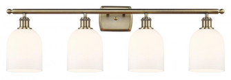 Bella - 4 Light - 36 inch - Antique Brass - Bath Vanity Light (3442|516-4W-AB-G558-6GWH)