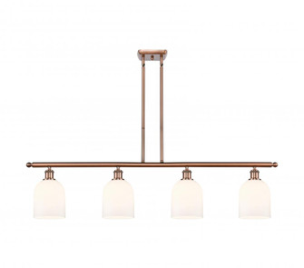 Bella - 4 Light - 48 inch - Antique Copper - Stem hung - Island Light (3442|516-4I-AC-G558-6GWH)