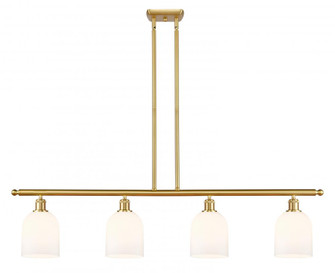Bella - 4 Light - 48 inch - Satin Gold - Stem hung - Island Light (3442|516-4I-SG-G558-6GWH)