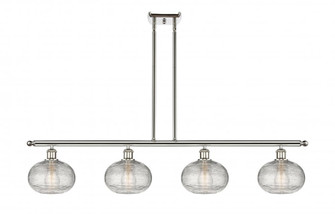 Ithaca - 4 Light - 48 inch - Polished Nickel - Cord hung - Island Light (3442|516-4I-PN-G555-8CL)