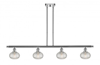 Ithaca - 4 Light - 48 inch - Polished Chrome - Cord hung - Island Light (3442|516-4I-PC-G555-6CL)