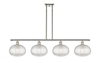 Ithaca - 4 Light - 48 inch - Polished Nickel - Cord hung - Island Light (3442|516-4I-PN-G555-10CL)