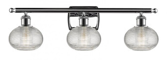 Ithaca - 3 Light - 26 inch - Polished Chrome - Bath Vanity Light (3442|516-3W-PC-G555-6CL)