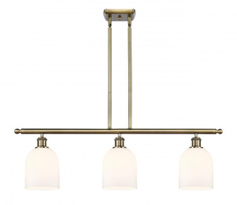 Bella - 3 Light - 36 inch - Antique Brass - Stem hung - Island Light (3442|516-3I-AB-G558-6GWH)