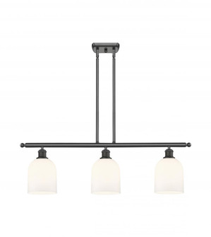 Bella - 3 Light - 36 inch - Oil Rubbed Bronze - Cord hung - Island Light (3442|516-3I-OB-G558-6GWH)