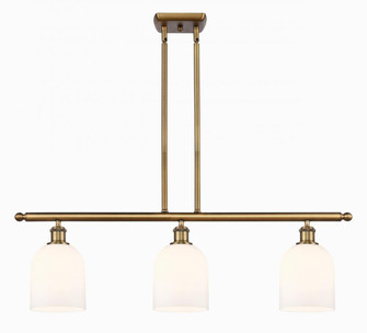 Bella - 3 Light - 36 inch - Brushed Brass - Stem hung - Island Light (3442|516-3I-BB-G558-6GWH)