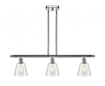 Caton - 3 Light - 36 inch - Polished Chrome - Stem hung - Island Light (3442|516-3I-PC-G454)