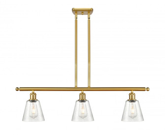 Caton - 3 Light - 36 inch - Satin Gold - Stem hung - Island Light (3442|516-3I-SG-G454)