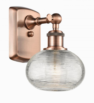 Ithaca - 1 Light - 6 inch - Antique Copper - Sconce (3442|516-1W-AC-G555-6CL)