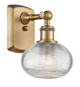 Ithaca - 1 Light - 6 inch - Brushed Brass - Sconce (3442|516-1W-BB-G555-6CL)