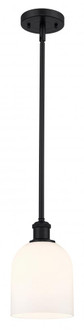 Bella - 1 Light - 6 inch - Matte Black - Mini Pendant (3442|516-1S-BK-G558-6GWH)