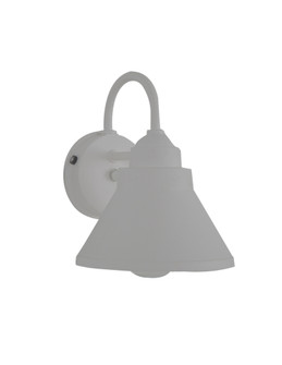 Resilience 1 Light Outdoor Lantern with Motion Sensor in Textured White (20|ZA6304PM-TW)