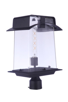 Smithy 1 Light Outdoor Post Mount in Aged Bronze Brushed (20|ZA6025-ABZ)