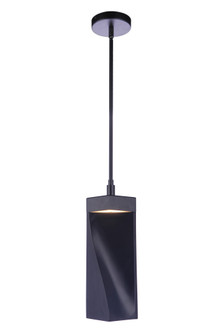 Drama LED Mini Pendant in Flat Black (20|P990FB-LED)
