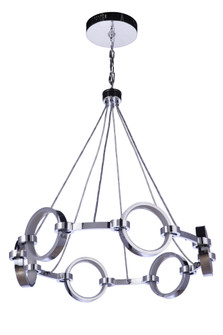 Context 6 Light LED Chandelier in Chrome (20|59326-CH-LED)