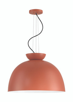 Ventura Dome 1 Light Pendant in Baked Clay (20|59192-BCY)