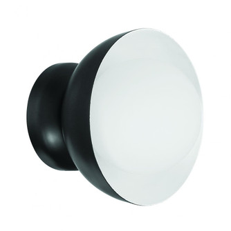 Ventura Dome 1 Light Wall Sconce in Flat Black (20|59161-FB)