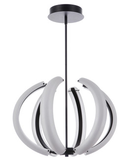 Unwind Small LED Pendant in Flat Black (20|58890-FB-LED)